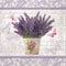 Servietten Premium 'Lavendel' 20er 33x33cm